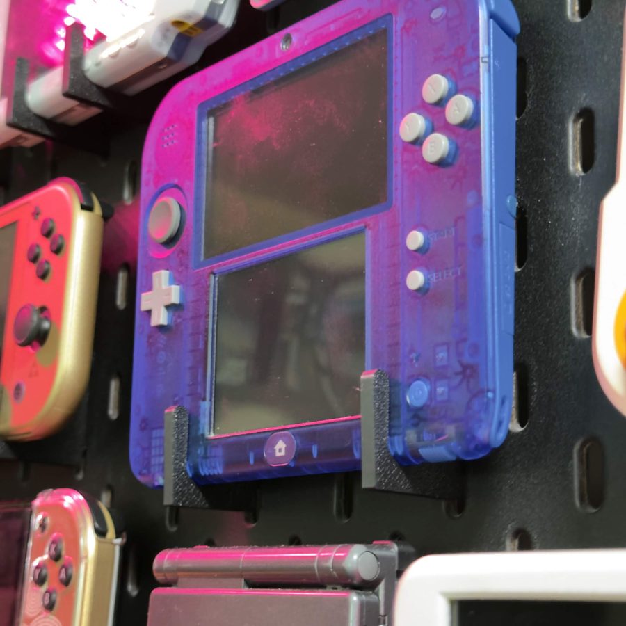 Suport Nintendo 2DS pentru IKEA Skadis